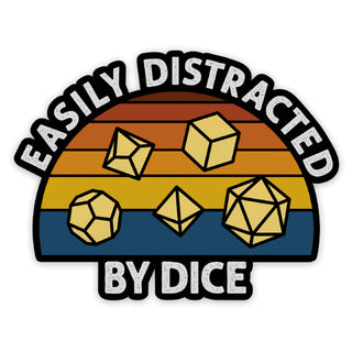 Easily Distracted Sticker MOQ2 - De Dondersteen