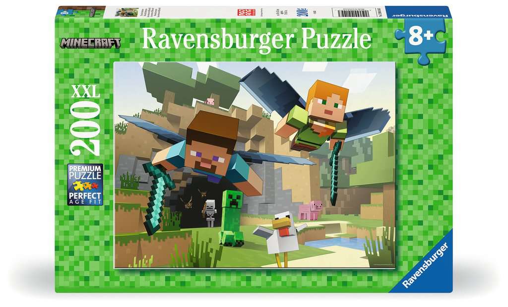 Ravensburger Puzzel: Minecraft avonturen