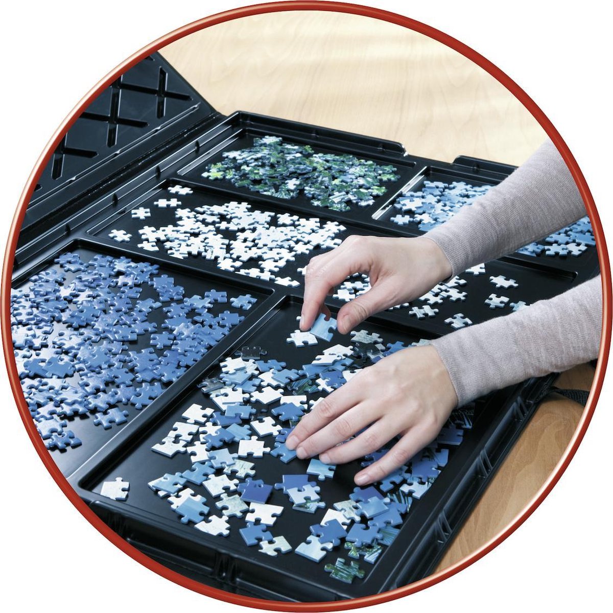Ravensburger Puzzelmap voor 1000 stukjes
