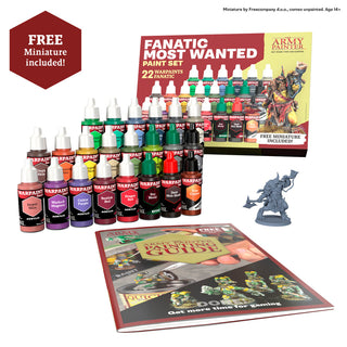 The Army Painter - Warpaints Fanatic: Most Wanted Paint Set - De Dondersteen