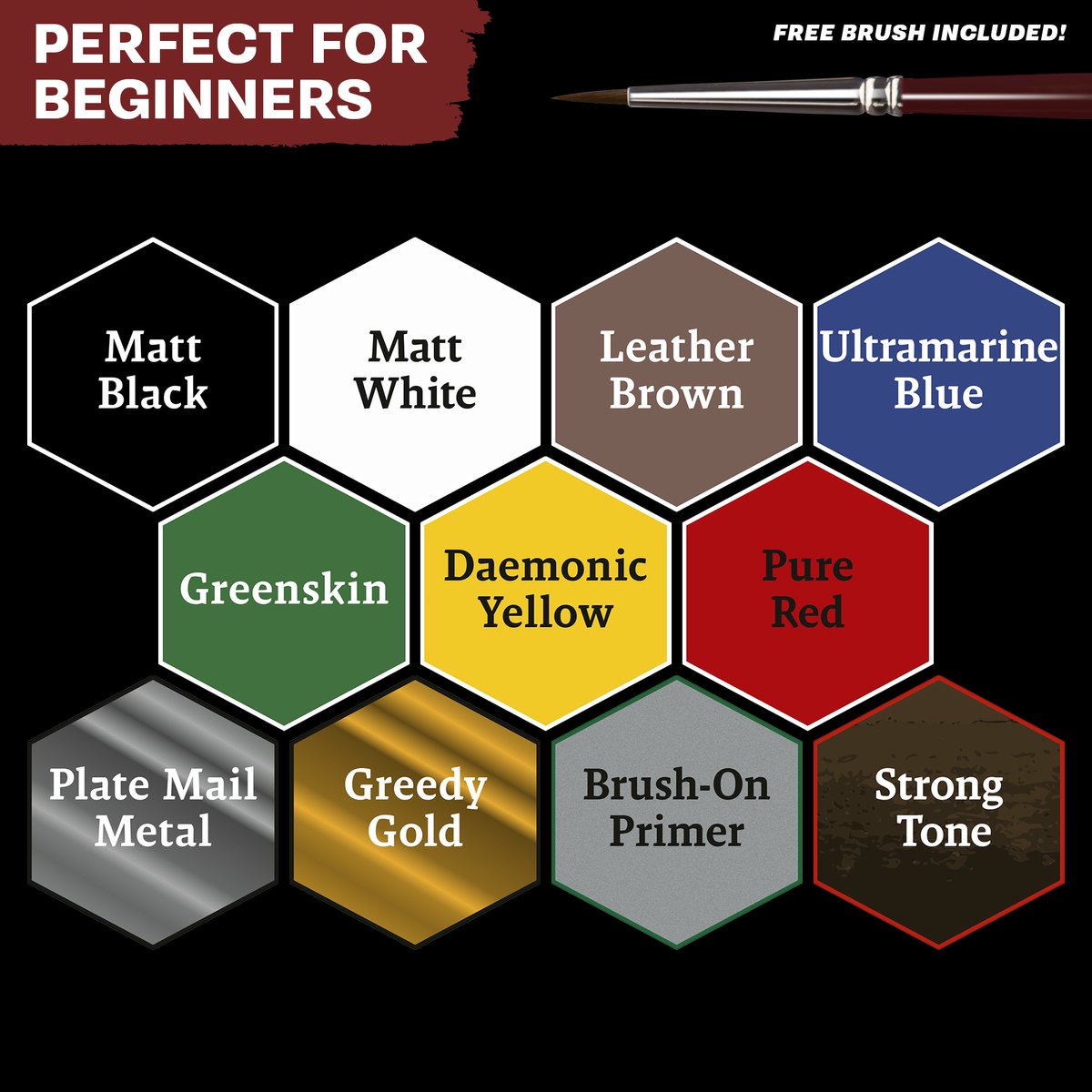 The Army Painter - Warpaints Fanatic: Starter Set - De Dondersteen