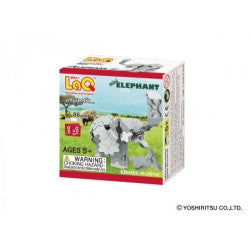 LaQ Animal World - Mini Elephant (88-delig) - De Dondersteen