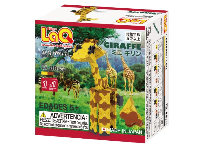 LaQ Animal World - Mini Giraffe (88-delig)