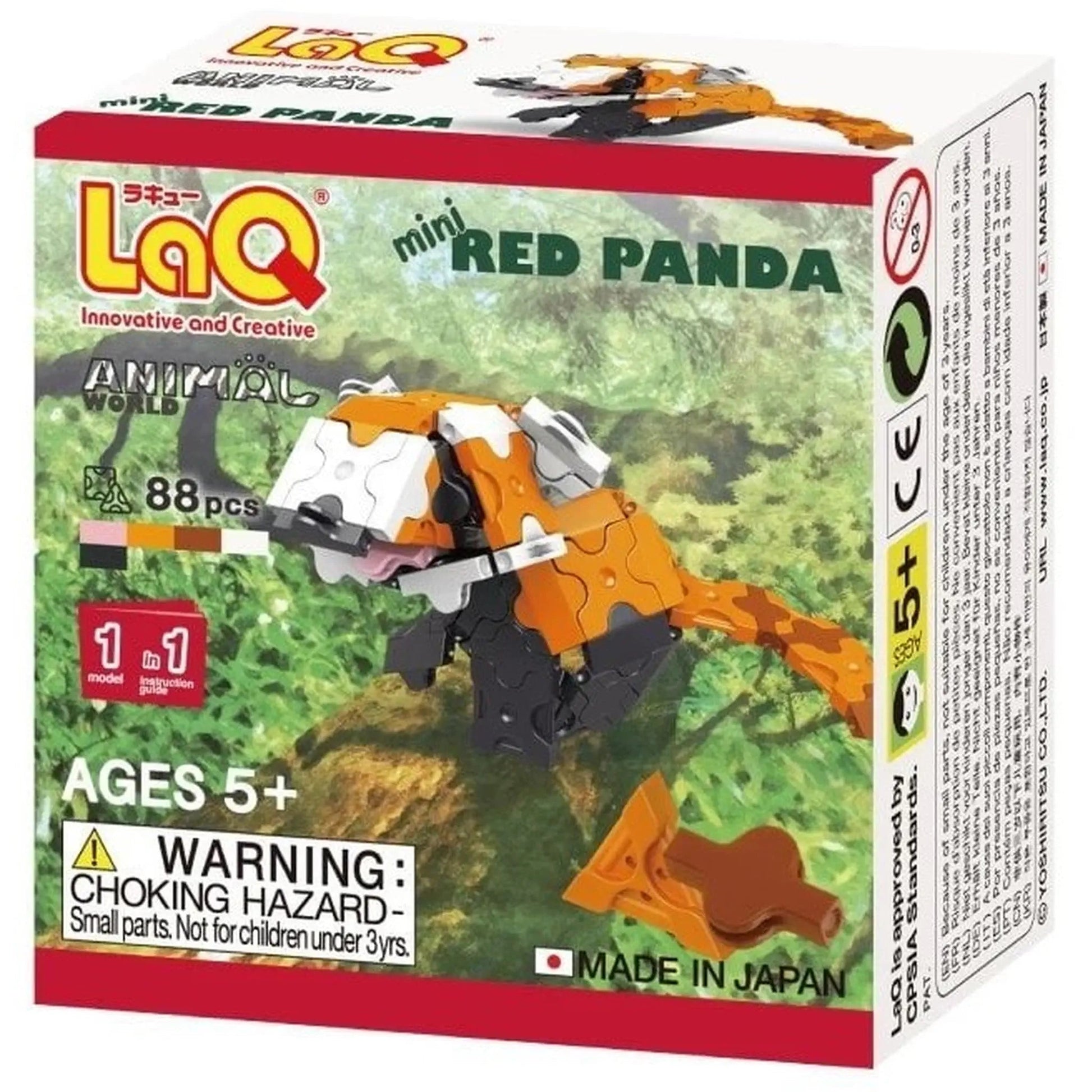 LaQ Animal World Mini Red Panda (88-delig)