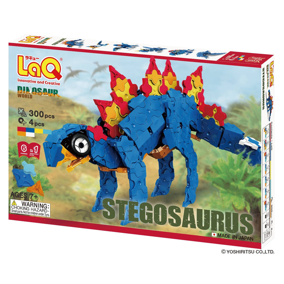 LaQ Dinosaur World - Stegosaurus (300-delig)