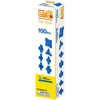 LaQ Free Style Blue (100-delig) - De Dondersteen