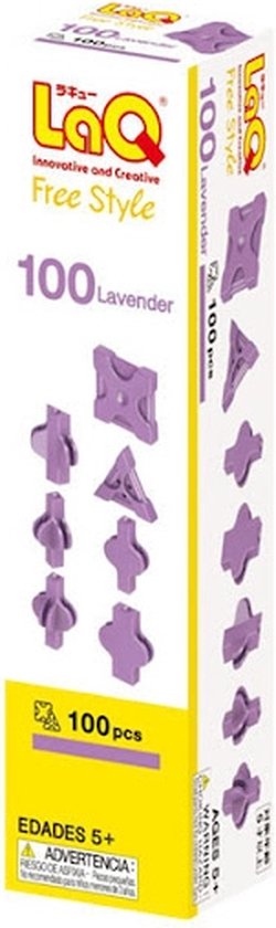 LaQ Free Style Lavendel (100-delig) - De Dondersteen