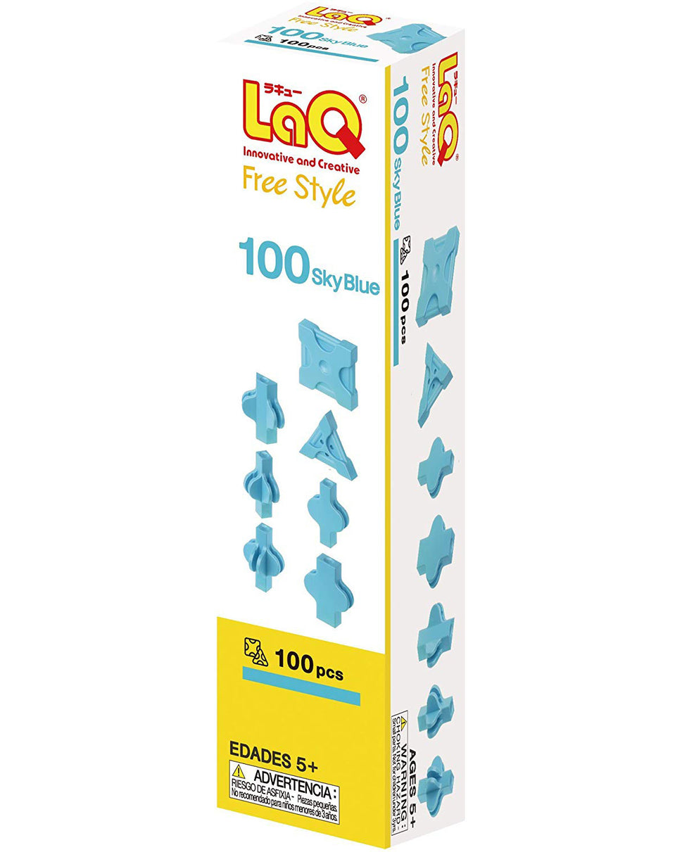 LaQ Free Style Lichtblauw (100-delig)