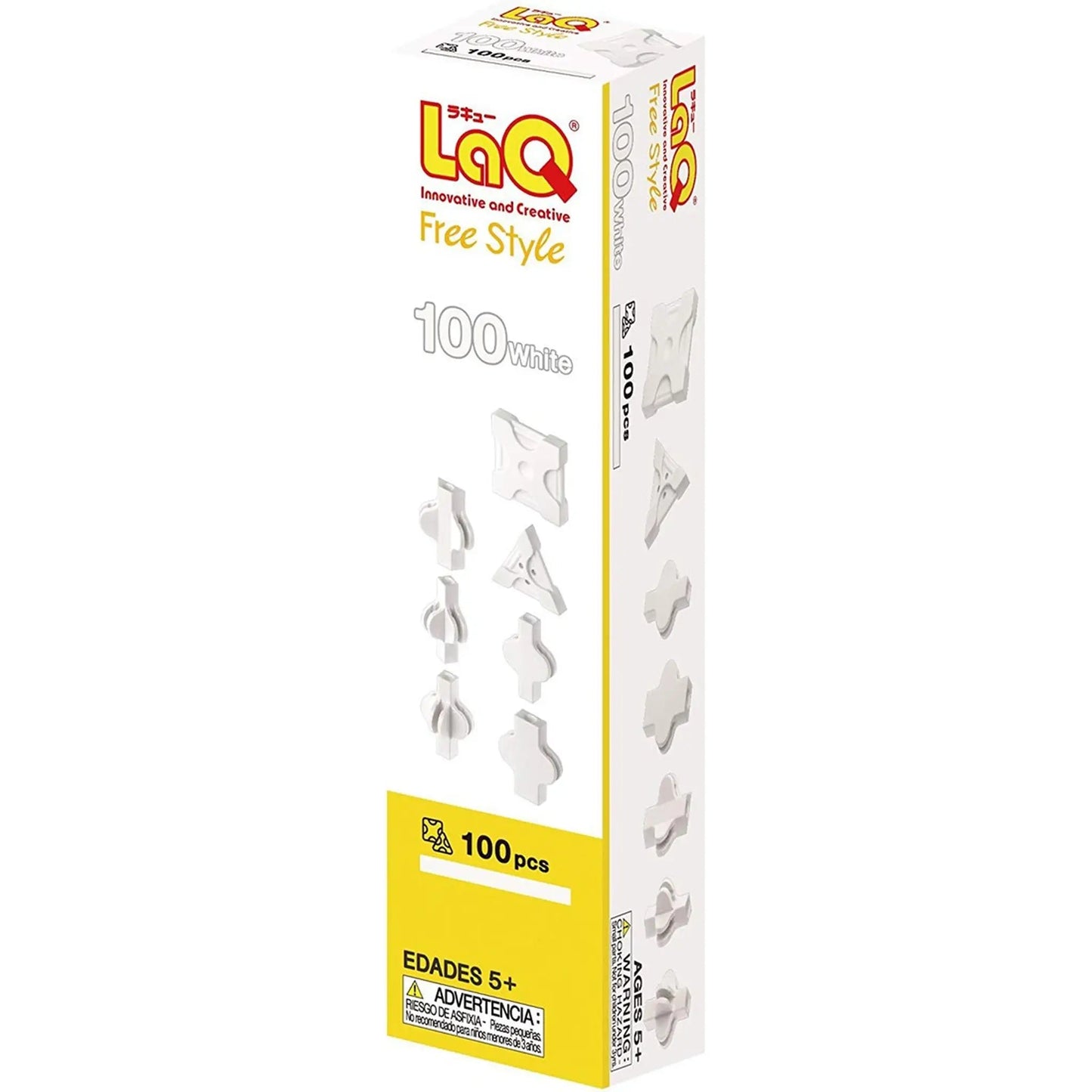 LaQ Free Style Wit (100-delig) - De Dondersteen