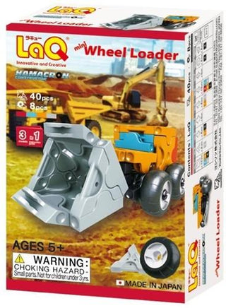 LaQ Hamacron Constructor Mini Wheel Loader (40-delig) - De Dondersteen