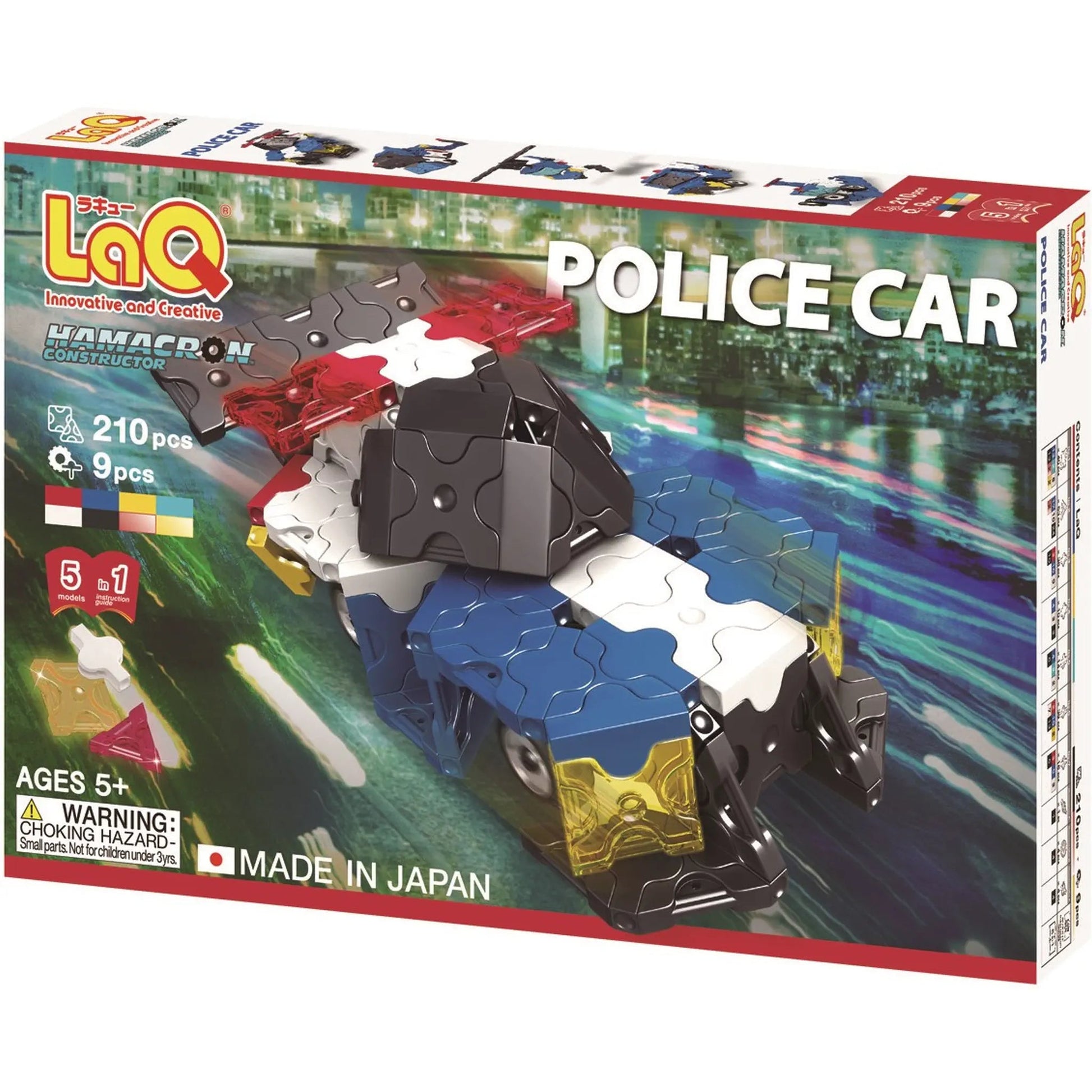 LaQ Hamacron Constructor Police Car (39-delig)