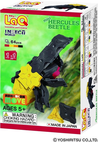 LaQ Insect World Mini Hercules Beetle (228-delig) - De Dondersteen