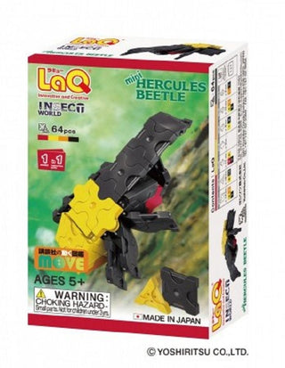 LaQ Insect World Mini Hercules Beetle (64-delig) - De Dondersteen