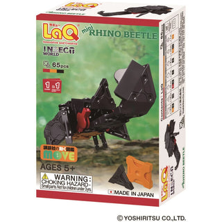 LaQ Insect World Mini Rhino Beetle (65-delig) - De Dondersteen