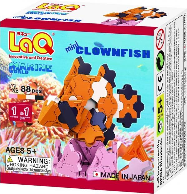 LaQ Marine World Mini Clownfish (88-delig) - De Dondersteen