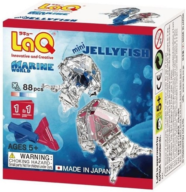 LaQ Marine World Mini Jellyfish (88-delig) - De Dondersteen