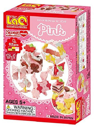LaQ Sweet Collection Mini Pink (62-delig) - De Dondersteen