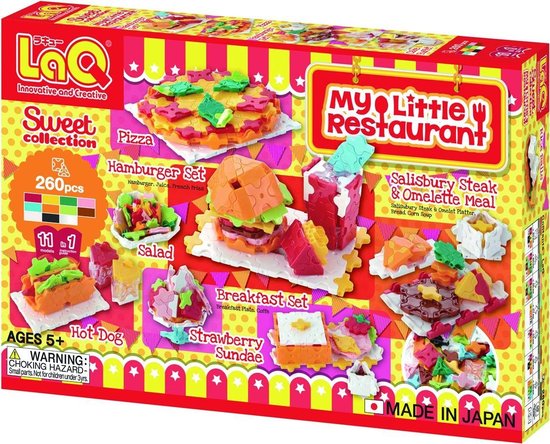 LaQ Sweet Collection My Little Restaurant (260-delig)