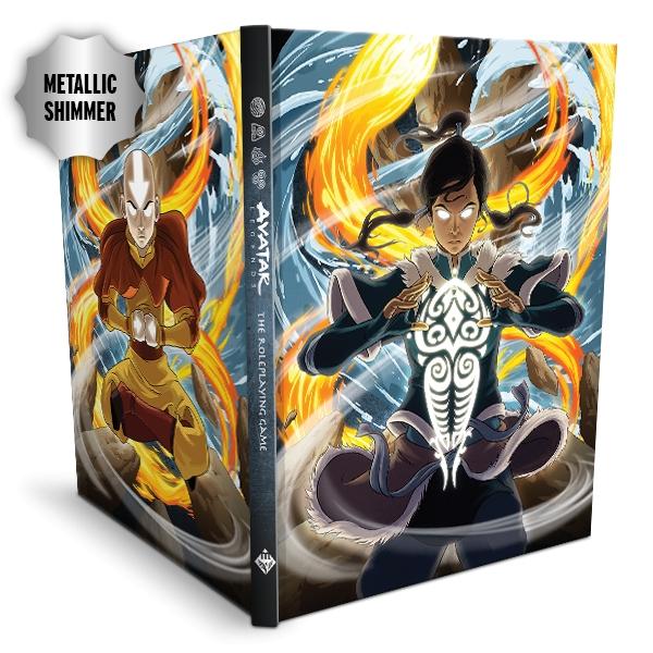 Avatar Special Cover Core Book - Korra Front Aang Back