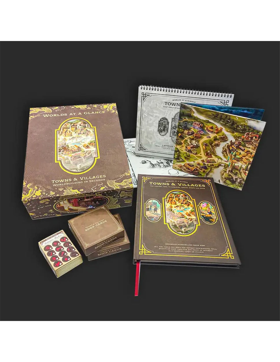 Worlds at a Glance Towns & Villages Box