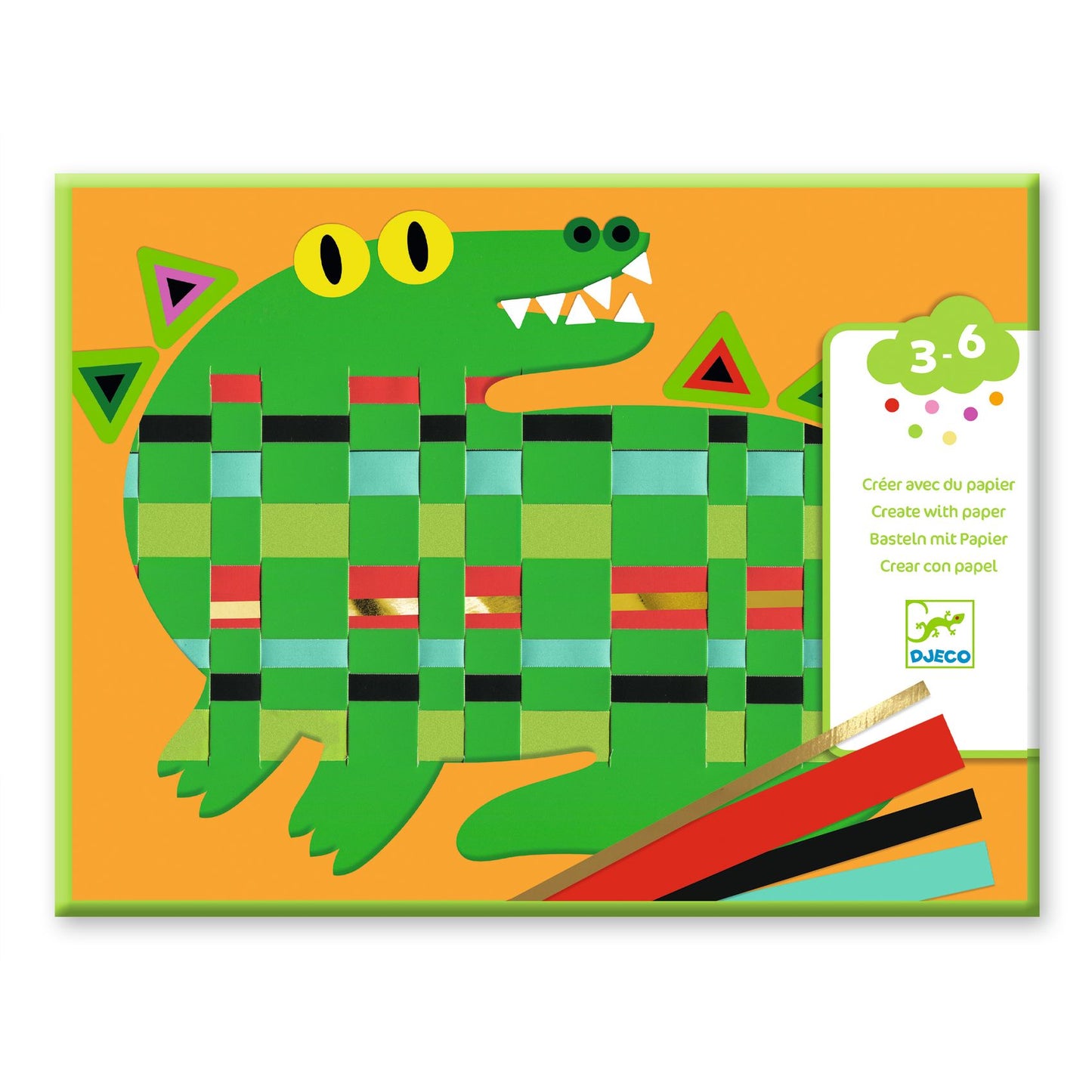 Creatief met papier - Voor, achter, voor - De Dondersteen