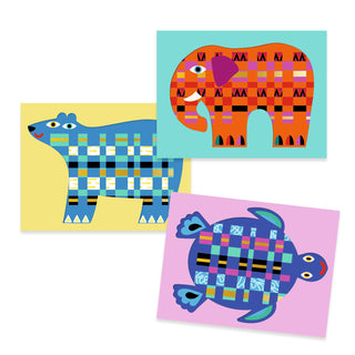 Creatief met papier - Voor, achter, voor - De Dondersteen