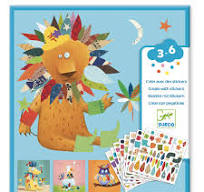 Creëren met Stickers - Dieren - De Dondersteen