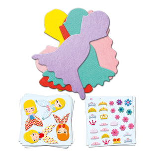 Creëren met Stickers - Ik hou van Prinsessen - De Dondersteen
