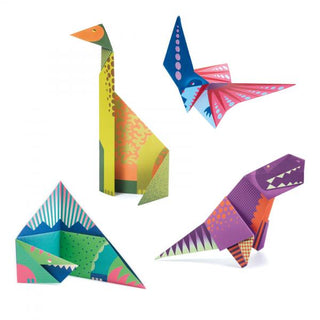 Eenvoudige Origami - Dinosaurussen - De Dondersteen