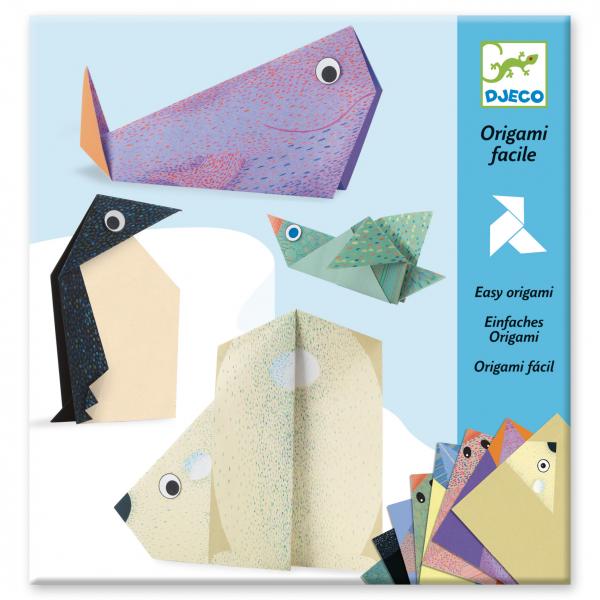 Eenvoudige origami - Pooldieren