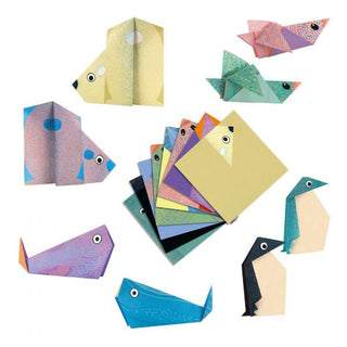 Eenvoudige origami - Pooldieren - De Dondersteen
