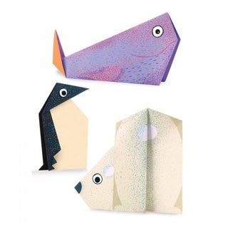 Eenvoudige origami - Pooldieren - De Dondersteen