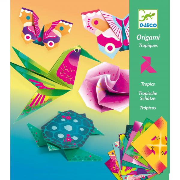 Origami - Tropische Dieren