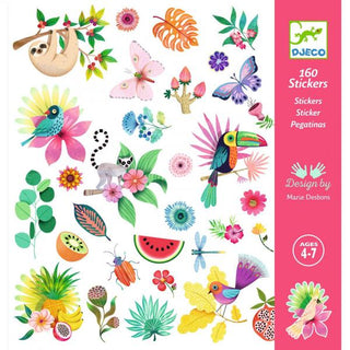 Paradise Stickers (160) - De Dondersteen