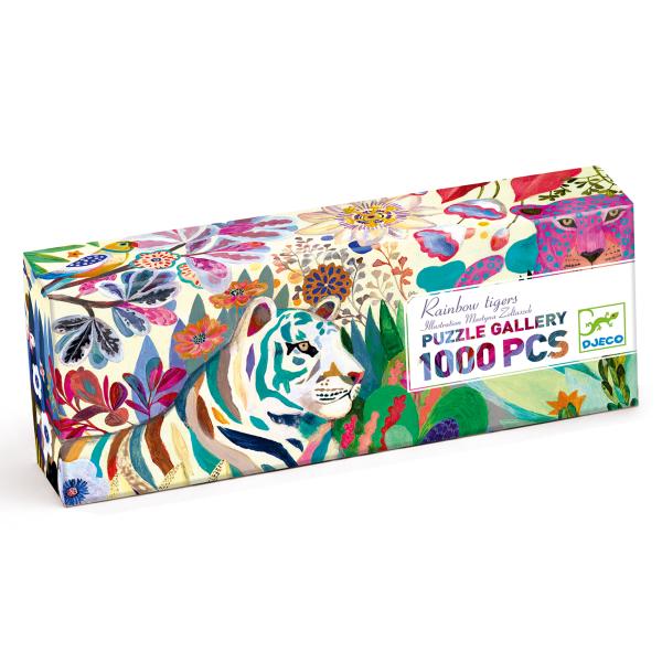 Rainbow Tigers (1000) - De Dondersteen