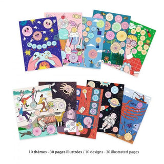 Spirals - Pad of 10 Designs - De Dondersteen