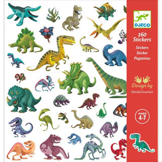 Stickers (160) - Dinosaurs - De Dondersteen
