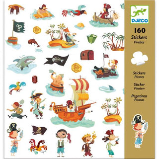 Stickers (160) - Pirates - De Dondersteen