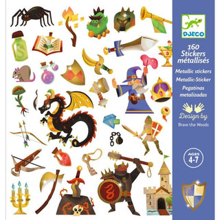 Stickers Middeleeuwse Fantasie (160) - De Dondersteen