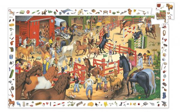Observatie Puzzel - Paardrijden (200) - De Dondersteen