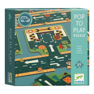 Pop to Play Puzzle - Wegen - De Dondersteen