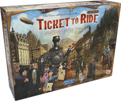 Ticket to Ride Legacy Legends of the West (EN)