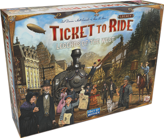 Ticket to Ride Legacy Legends of the West