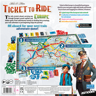 Ticket to Ride Europe (Engelstalige editie)