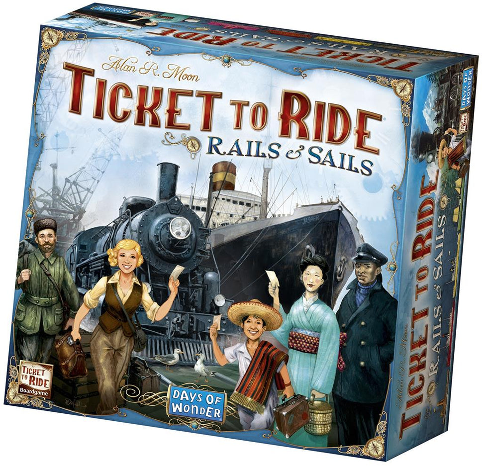 Ticket to Ride Rails & Sails - NL Editie