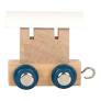 Small Foot - Houten Lettertrein Polar - Wagon hout & wit