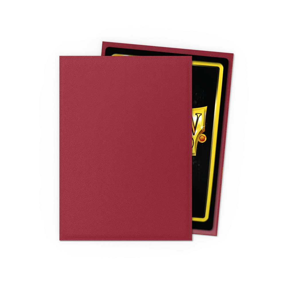 SLEEVES Dragon Shield Non-Glare Blood Red 100ct