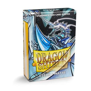 SLEEVES Dragon Shield Matte Japanese Clear (60ct) - De Dondersteen