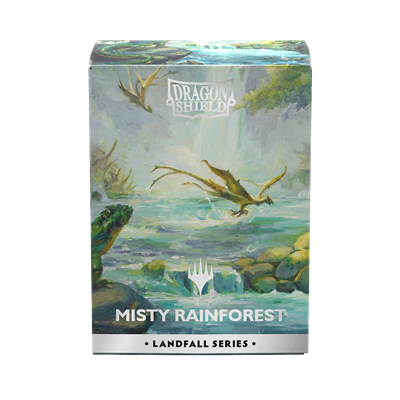 Dragon Shield Sleeves Misty Rainforest – MTG Landfall Series (100 st.)