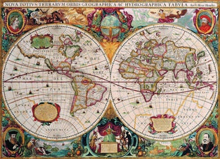 Antique World Map Jigsaw puzzle - De Dondersteen